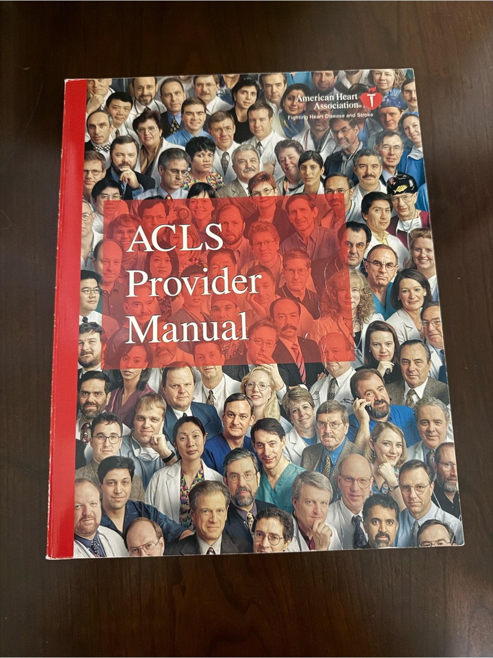 ACLS Provider Manual - Red & Multicolor Cover